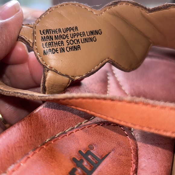 Earth Zephya Spice Leather Sandals Size 8 - Picture 12 of 12